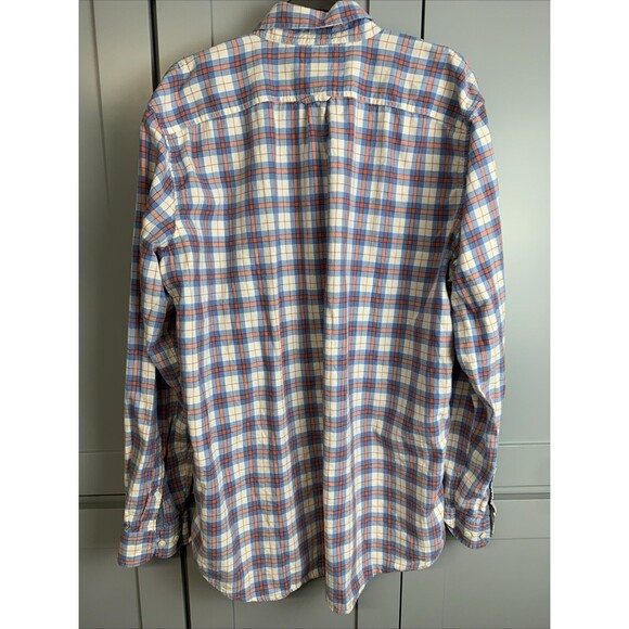 L.L. Bean Slightly Fitted Shirt Mens XL Tall Plaid Flannel Western‎ Core Cowboy - Picture 5 of 6